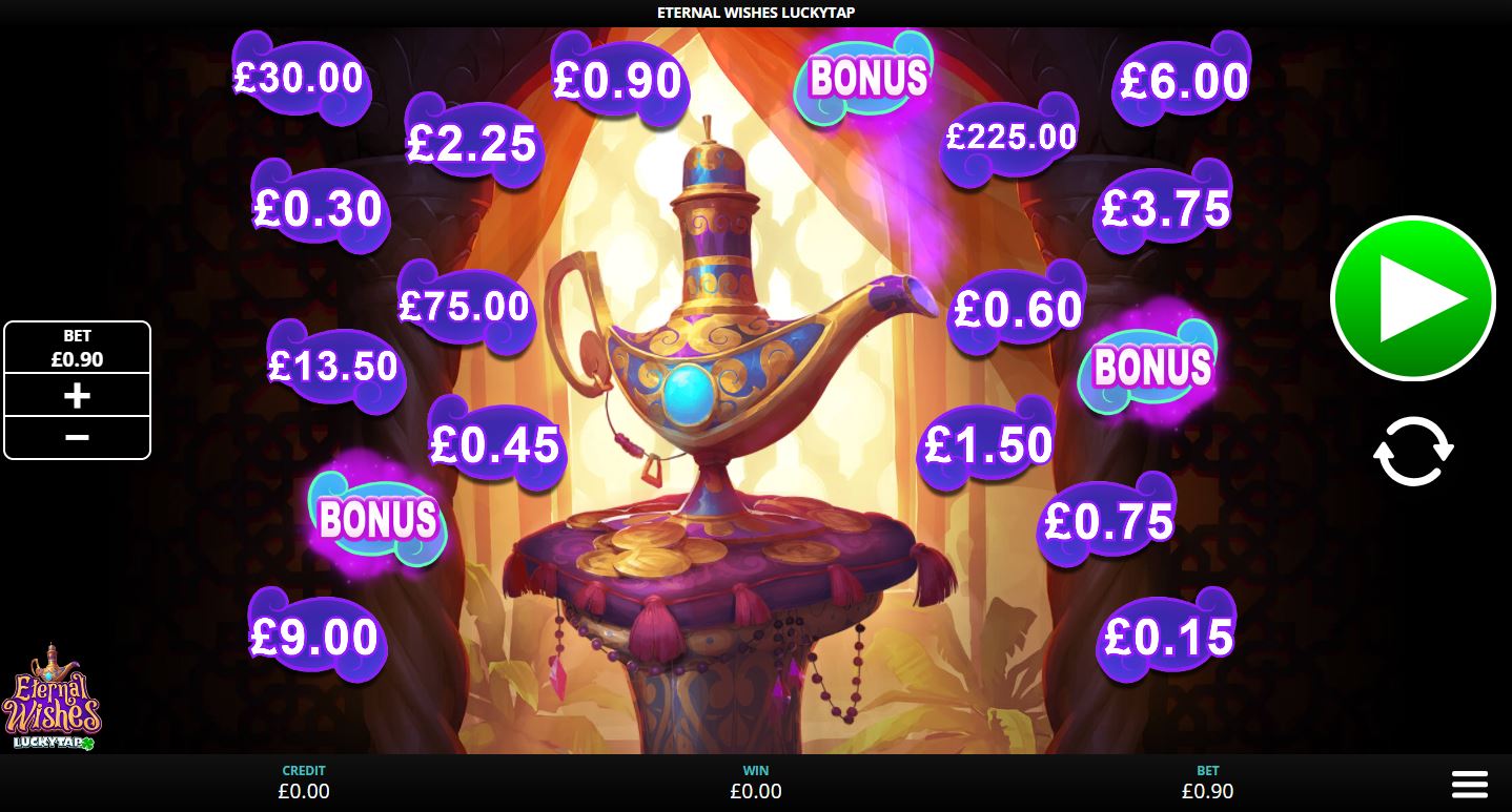 Eternal Wishes Lucky Tap at Grosvenor by Eyecon Gaming